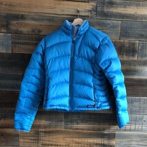 Women’s Down Patagonia Coat Sz Medium